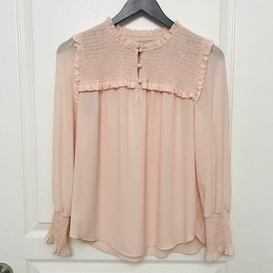 Dreamy Blush Pink Blouse